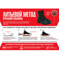 Ботинки с высокими берцами СТРОИТЕЛЬ нат.кожа ПУ/ТПУ мет.подносок