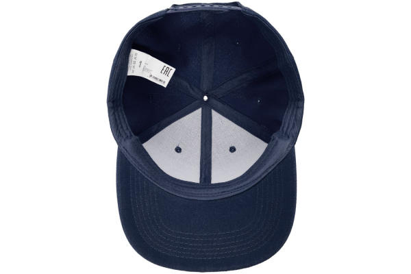 Бейсболка Snapback с прямым козырьком, темно-синяя