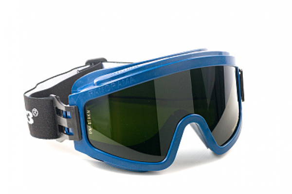Очки закрытые н/в РОСОМЗ ЗН11 PANORAMA Strong Glass (6 РС) затемненные (6) (21135)