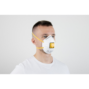Респиратор с клапаном выдоха JM-8612 Mircon FFP1 NR D до 4ПДК Jeta Safety (аналог 3М 8112)