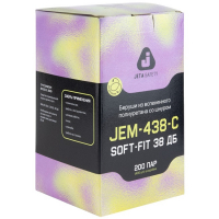 Беруши противошумные со шнурком JEM-438-C SNR 38дБ Soft-Fit 1 пара Jeta Safety