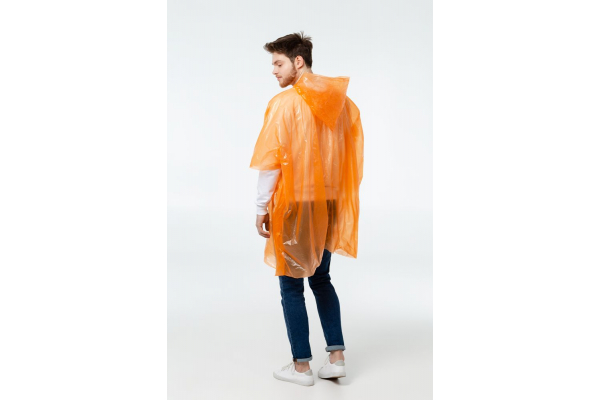 Дождевик-пончо RainProof, оранжевый