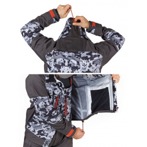 Костюм демисезон. Norfin PRO DRY 3 CAMO