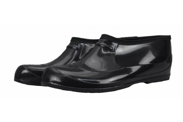 Галоши ПВХ (STEP) женские, утепленные (НТП), черные