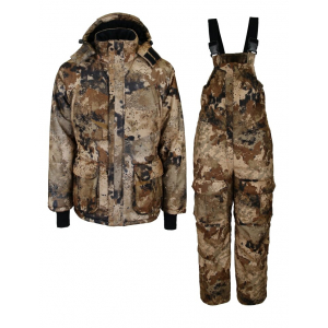 Костюм муж. "Tauren" зимний, куртка/полукомб., тк./подкл.Alova Premium/Fleece,кмф"Beigecloud" К-471